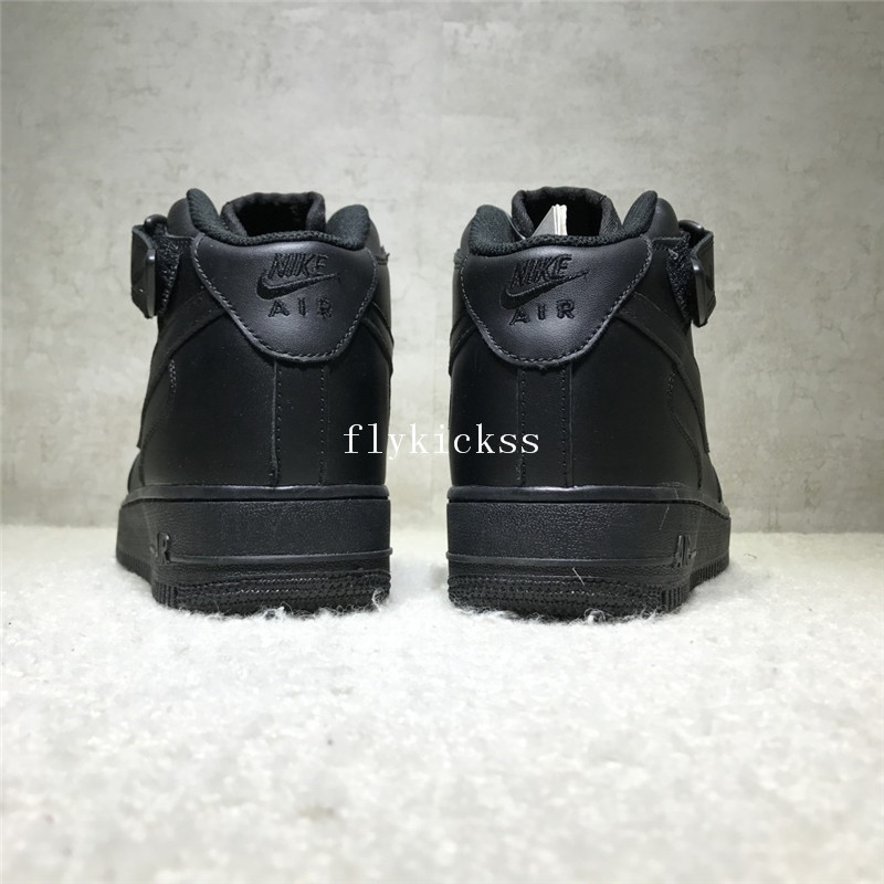 Nike Air Force 1 High Top All Black
